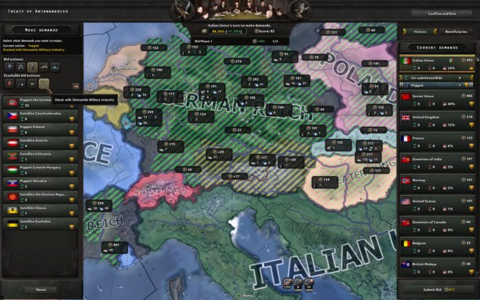 Hearts of Iron IV: By Blood Alone (PC) - Steam Key - GLOBAL - Image 8