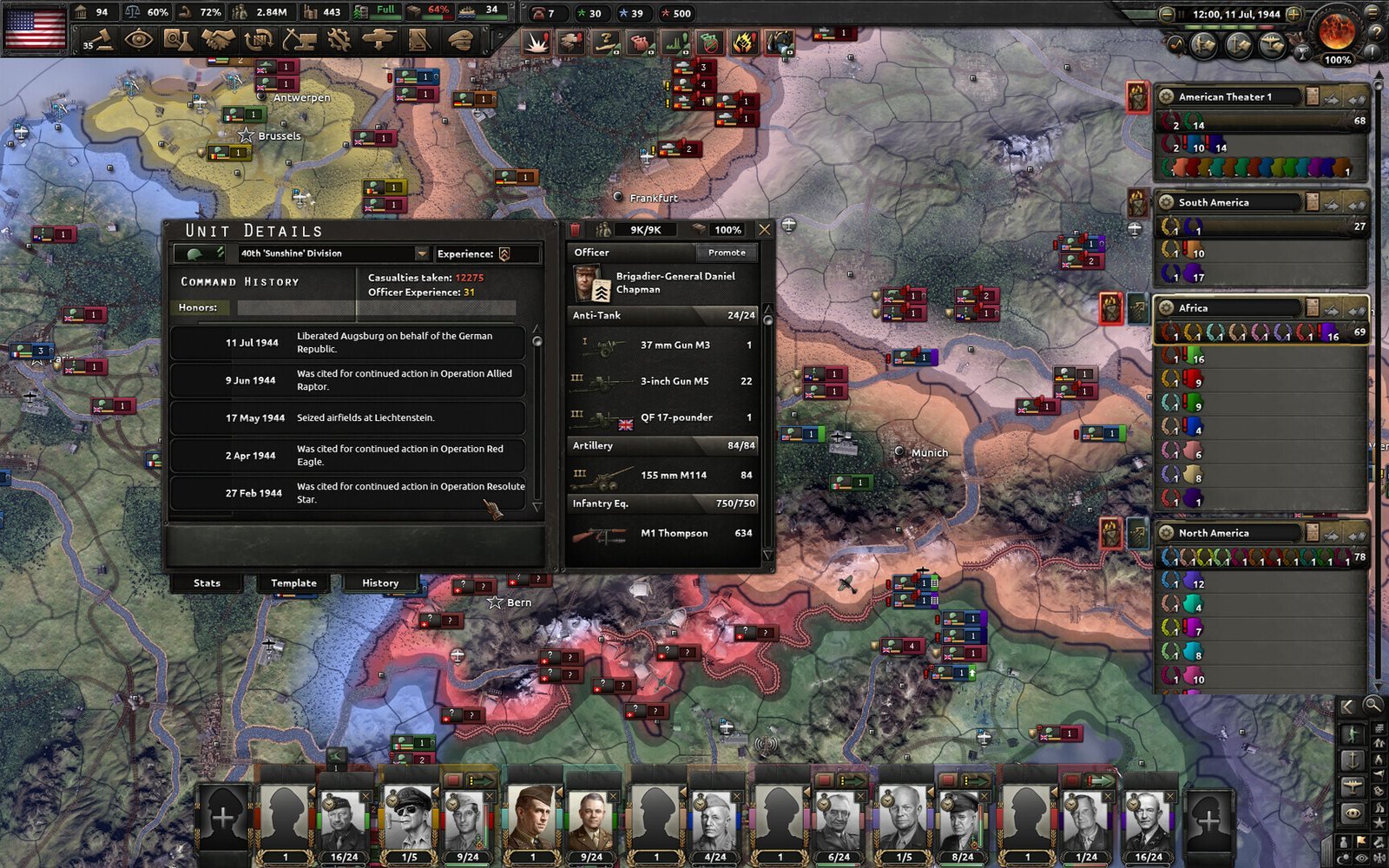 Hearts of Iron IV: By Blood Alone (PC) - Steam Key - GLOBAL