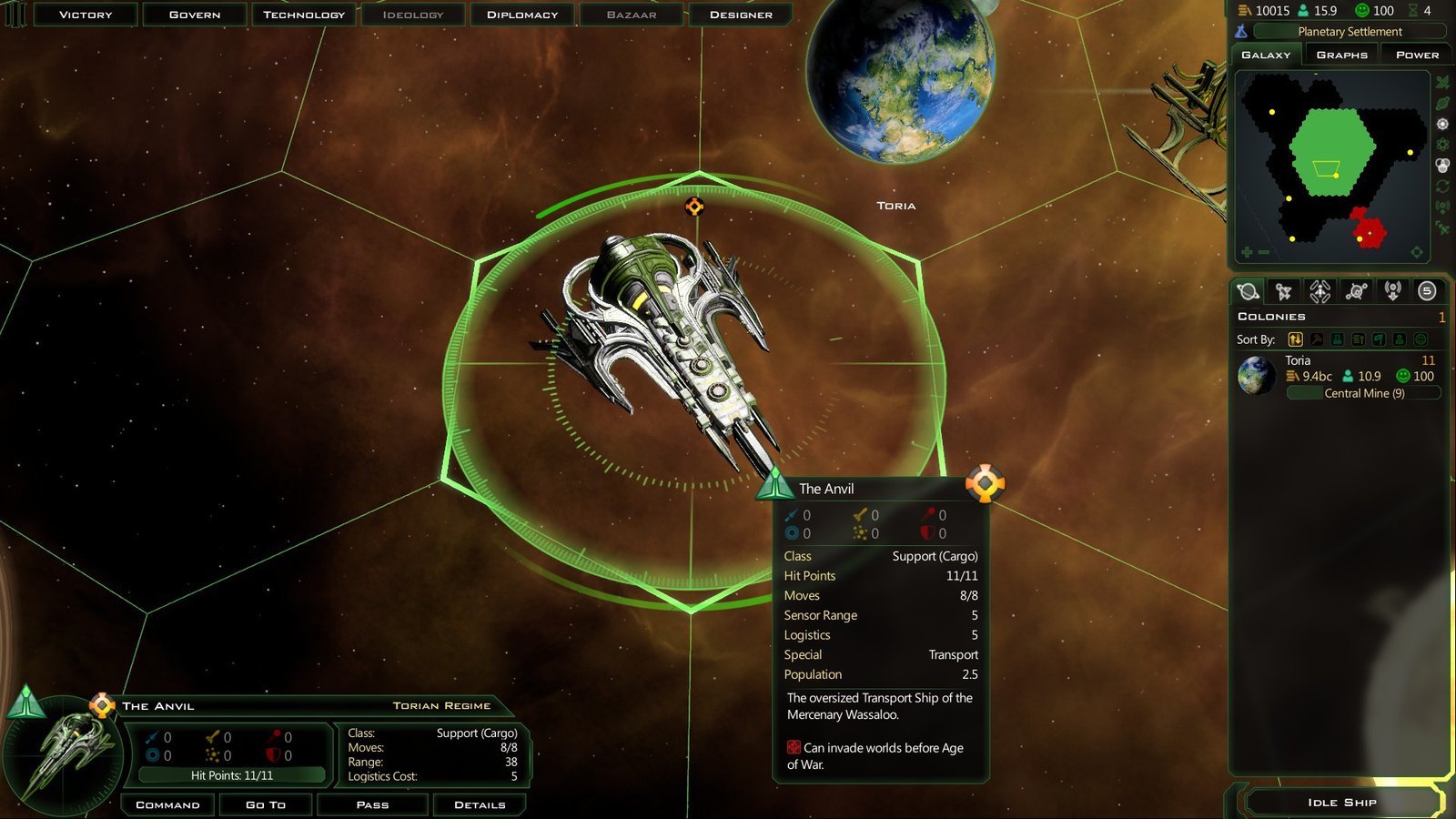 Galactic Civilizations III - Mercenaries Expansion Pack Steam Key GLOBAL